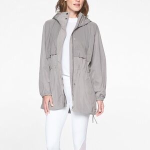 Athleta long windbreaker jacket